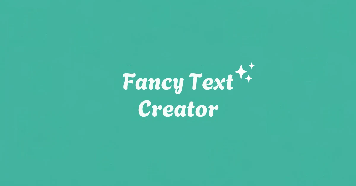 Fancy Text Creator preview