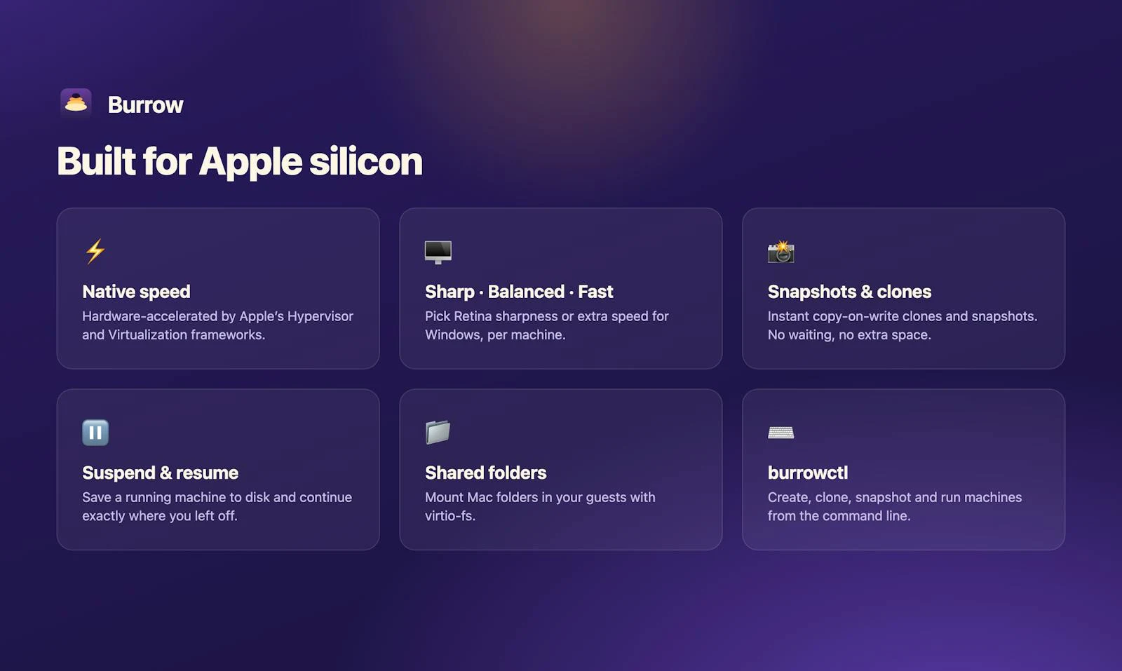 Burrow MacOS screenshot 5