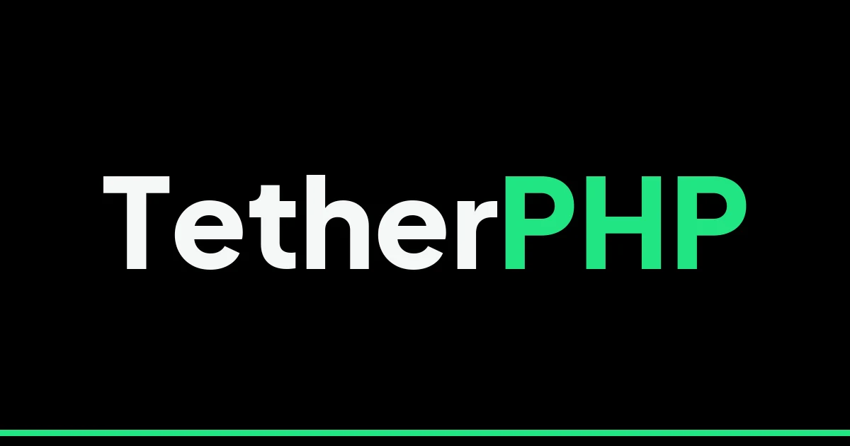 TetherPHP preview