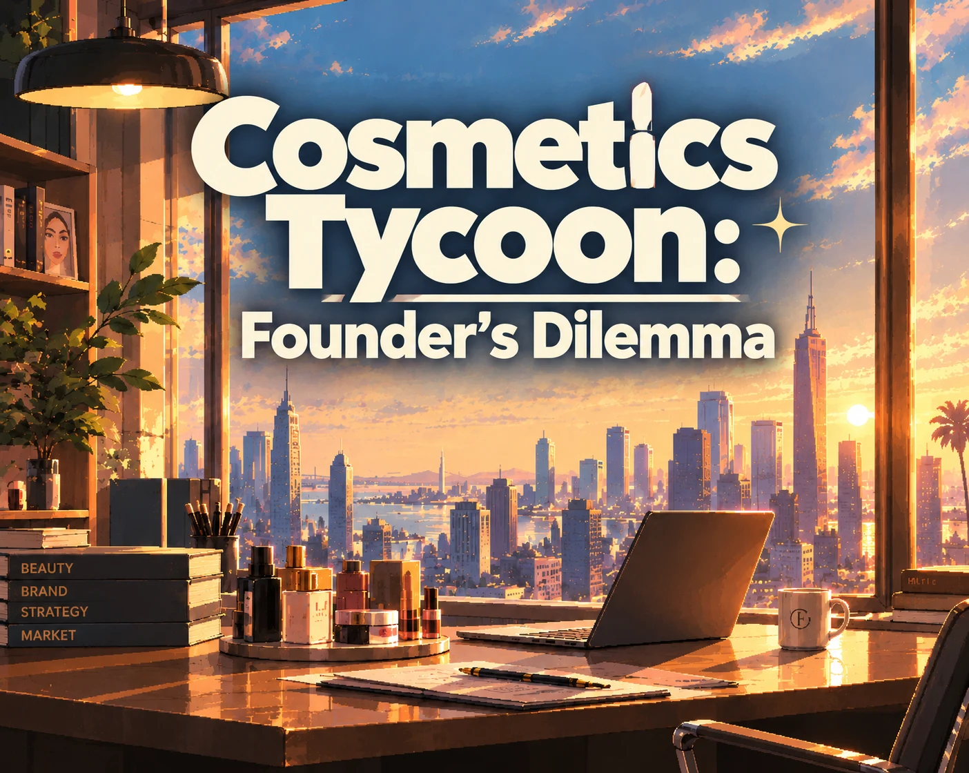 Cosmetics Tycoon: Founder's Dilemma preview