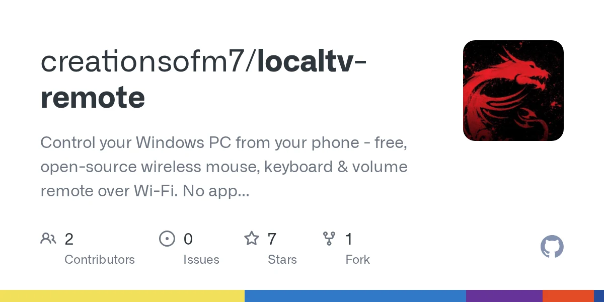 LocalTV Remote preview