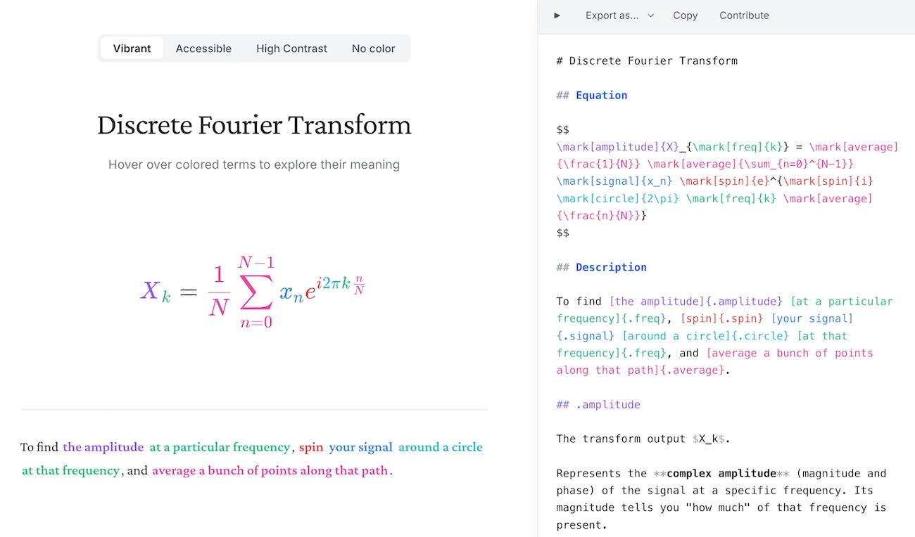 Equations Explained Colorfully preview