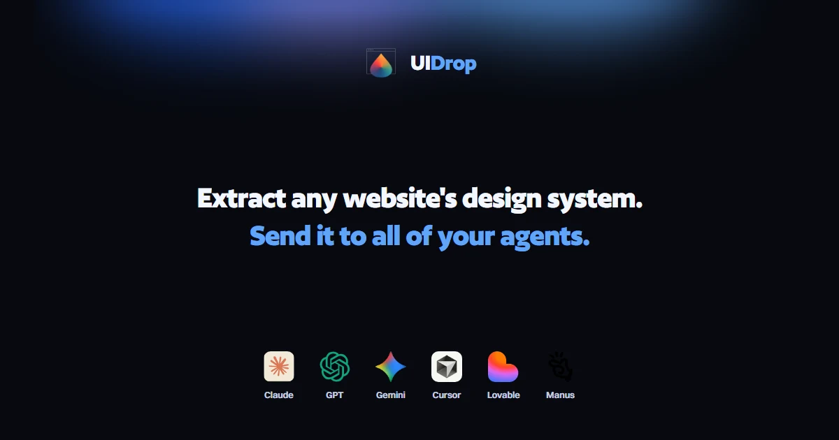 UIDrop preview