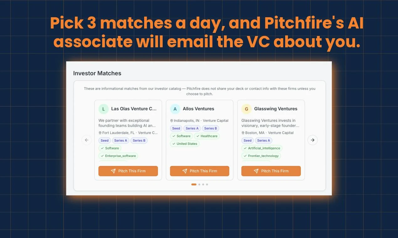Pitchfire for Startups screenshot 3