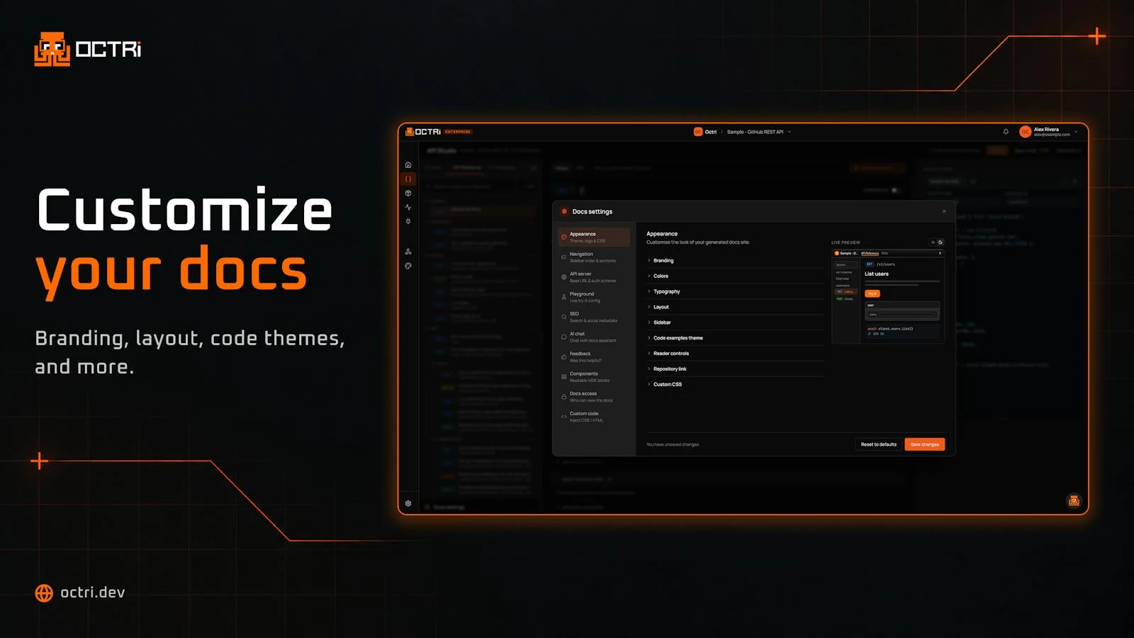 Octri.dev screenshot 4