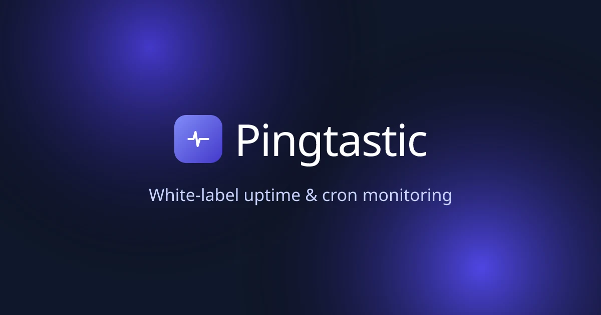 Pingtastic preview