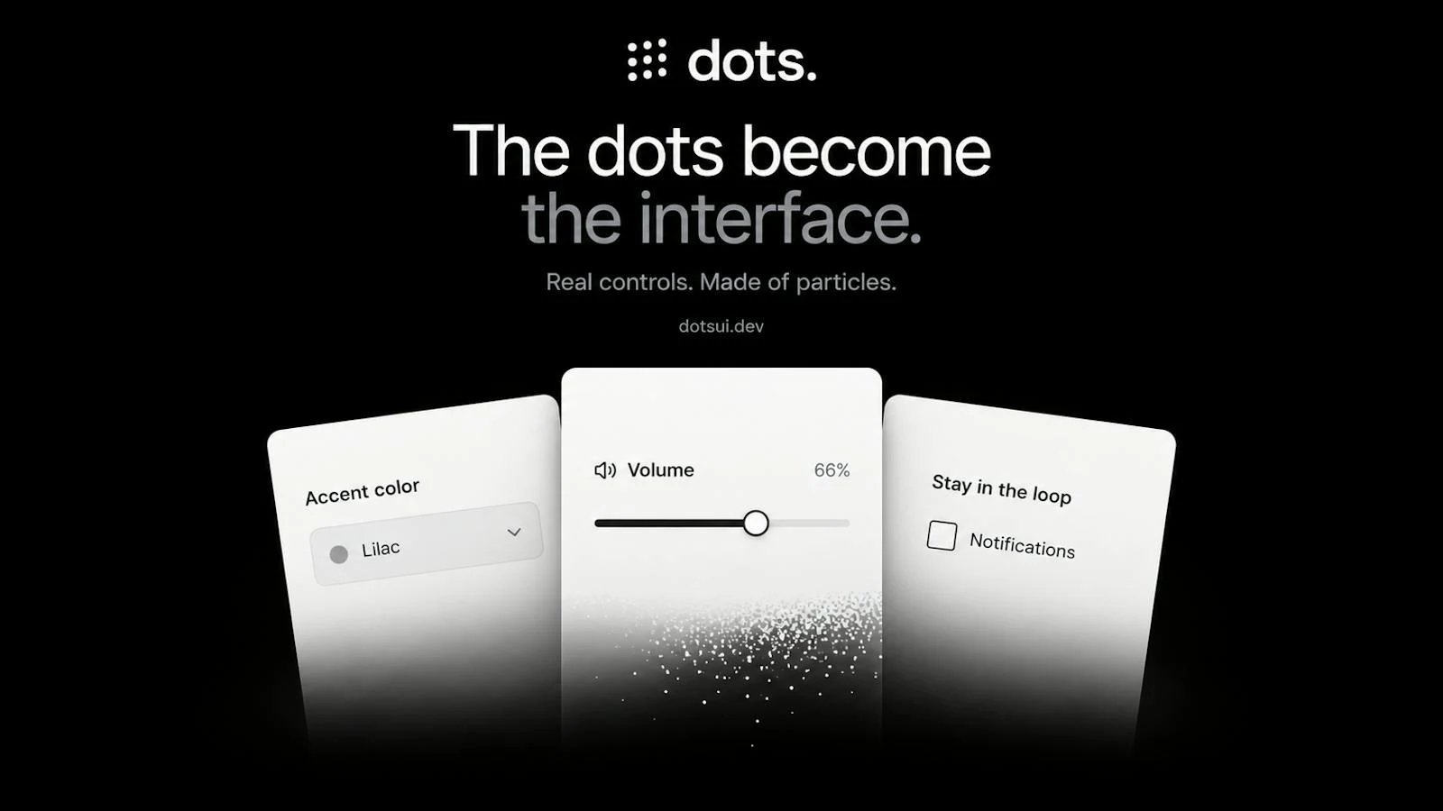 Dots UI screenshot 2