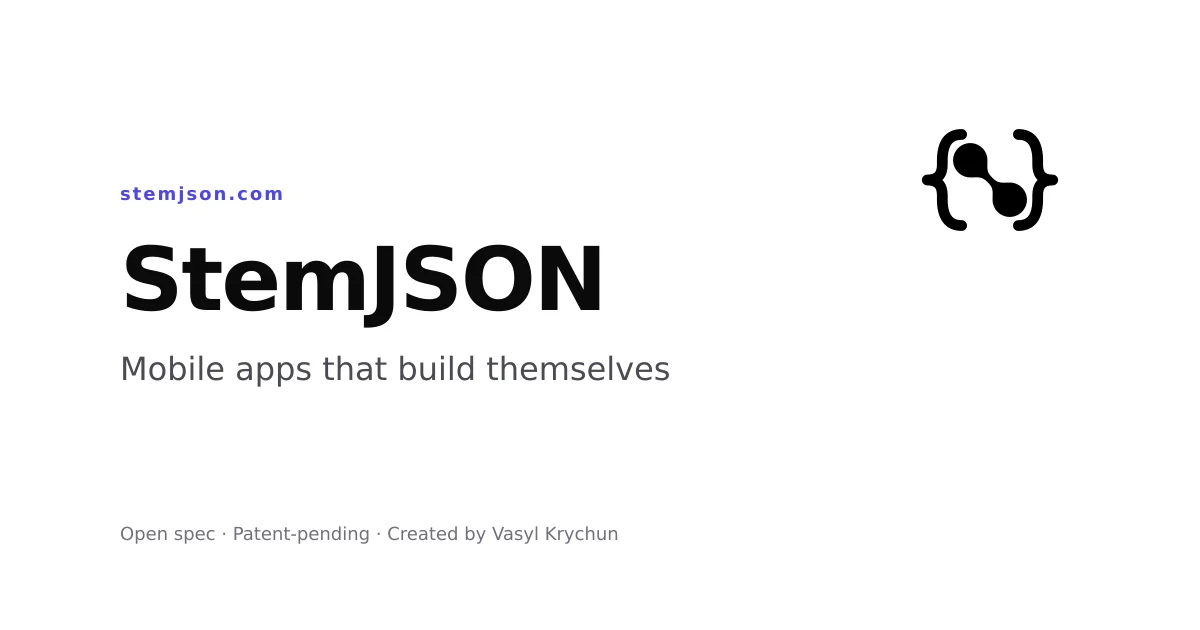 StemJSON preview