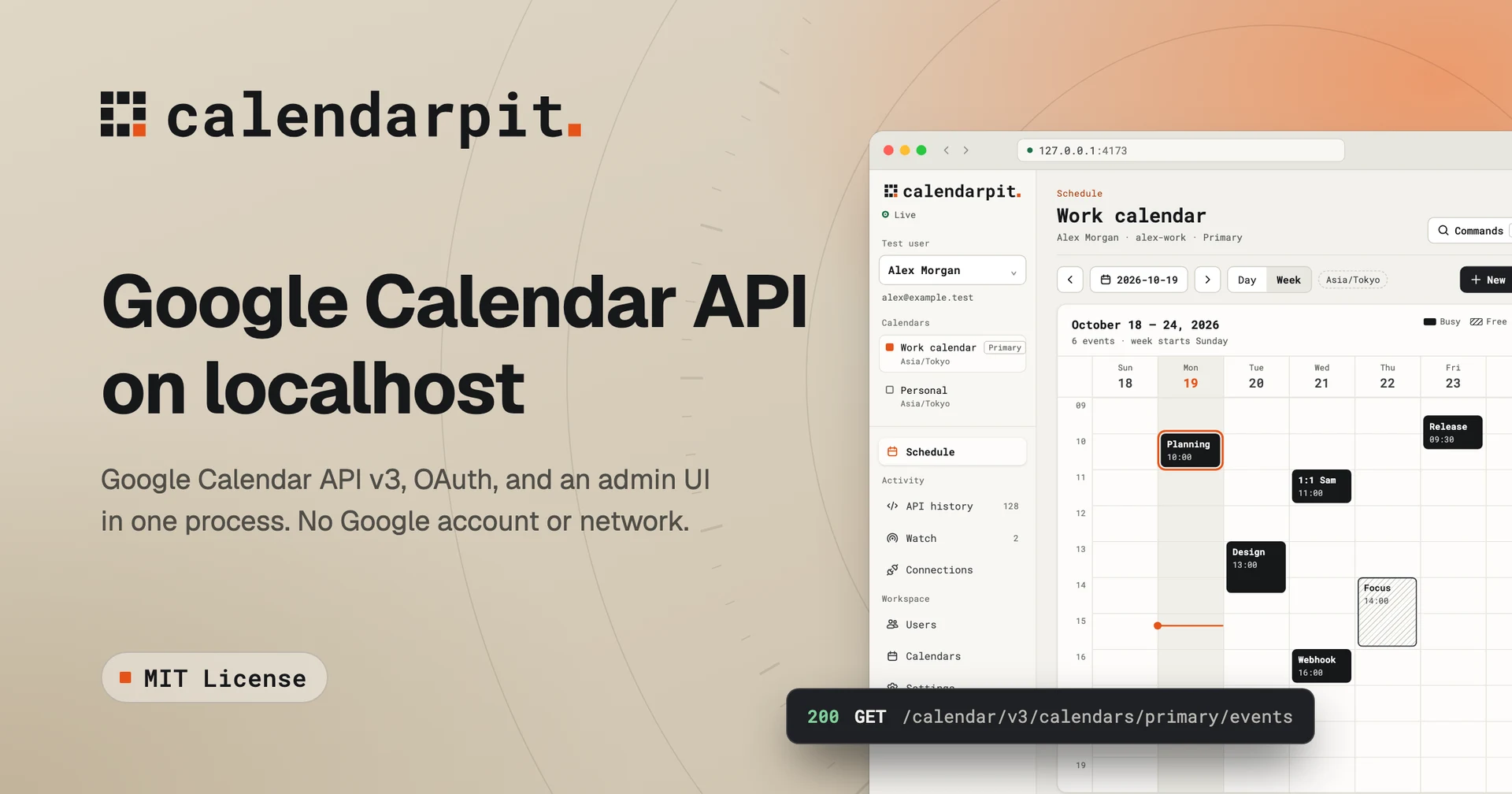 Calendarpit preview