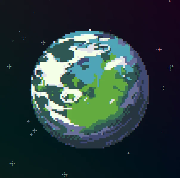 Pixel Planet Generator preview