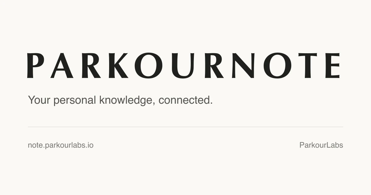 ParkourNote preview