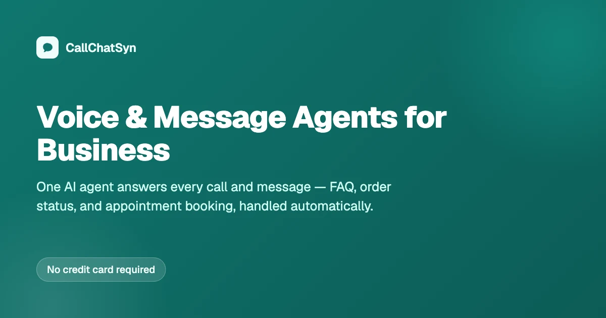 CallChatSyn preview