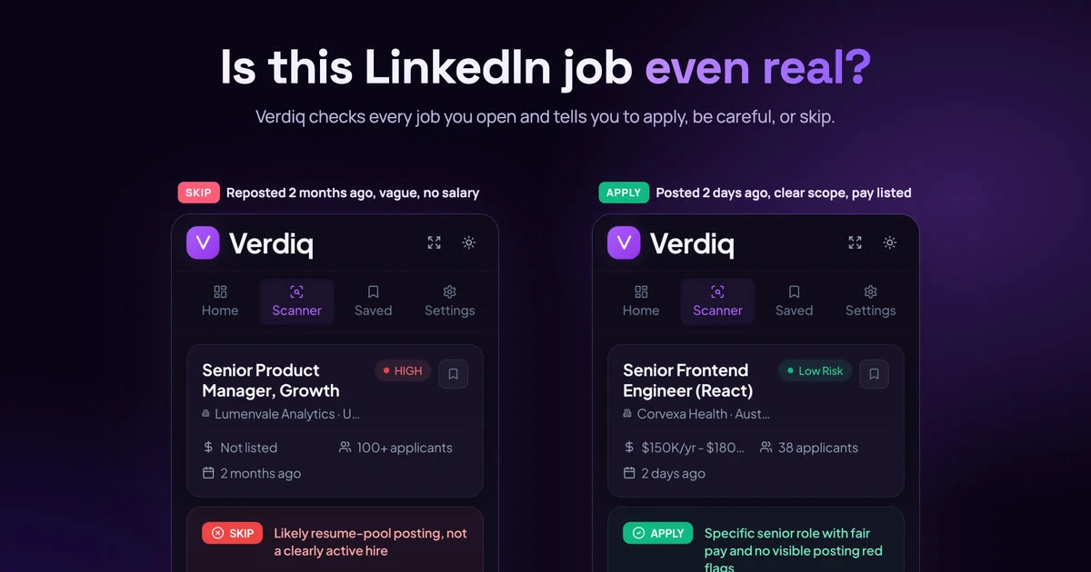 Verdiq preview