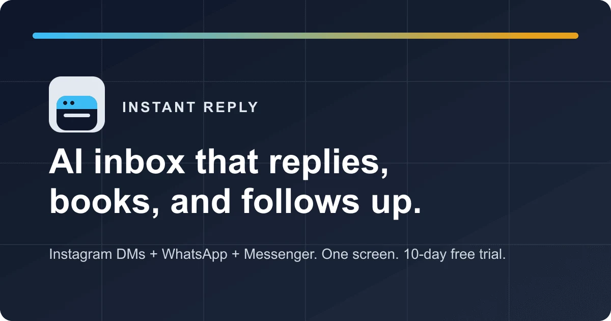 Instant Reply preview