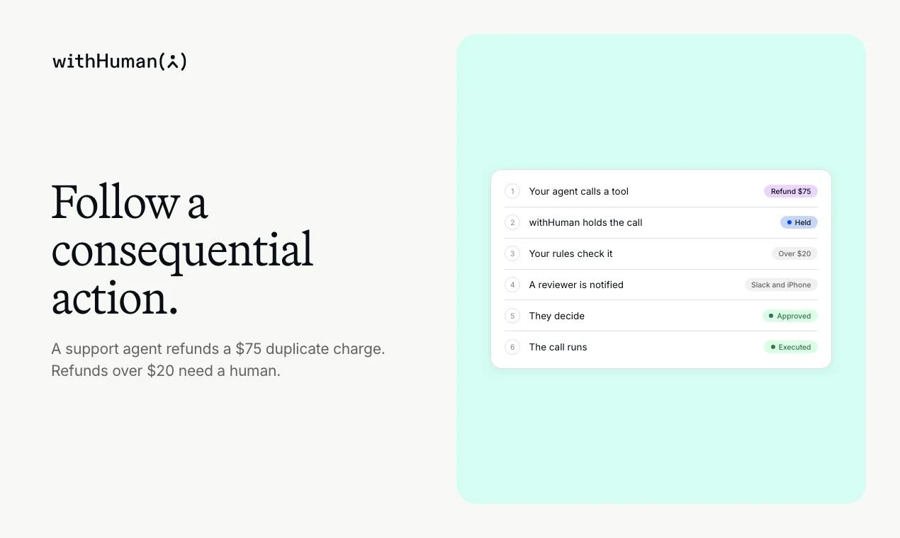 withHuman screenshot 2