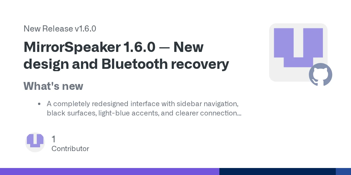 MirrorSpeaker preview