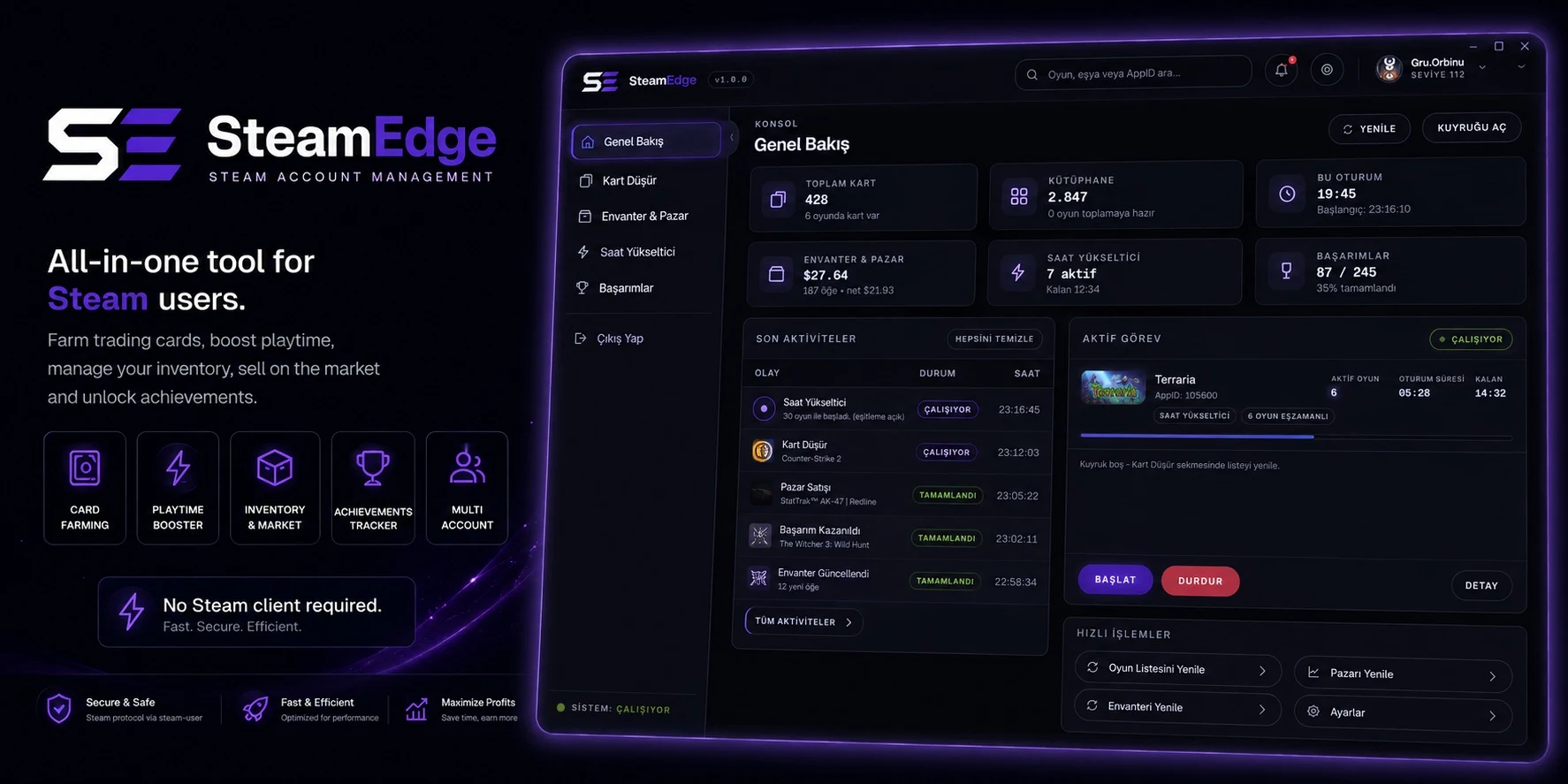 SteamEdge preview