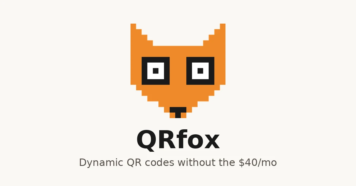 QRfox preview