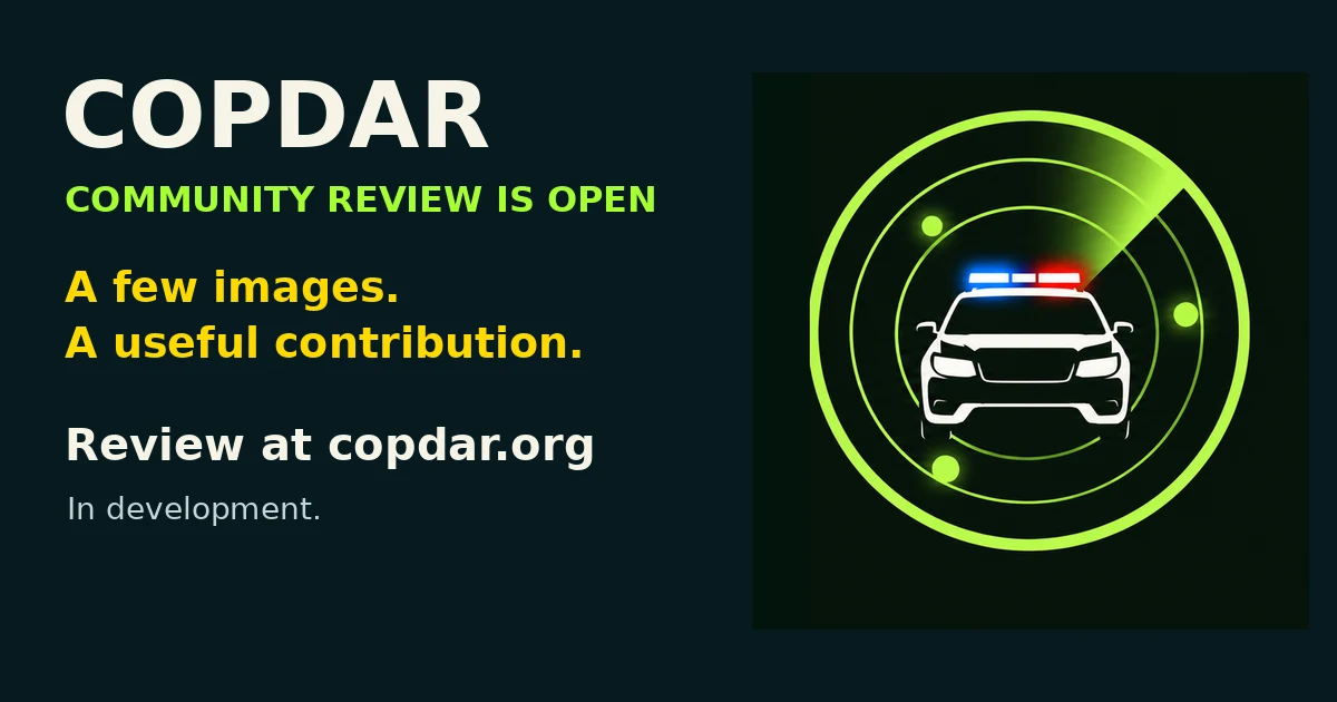 Copdar preview