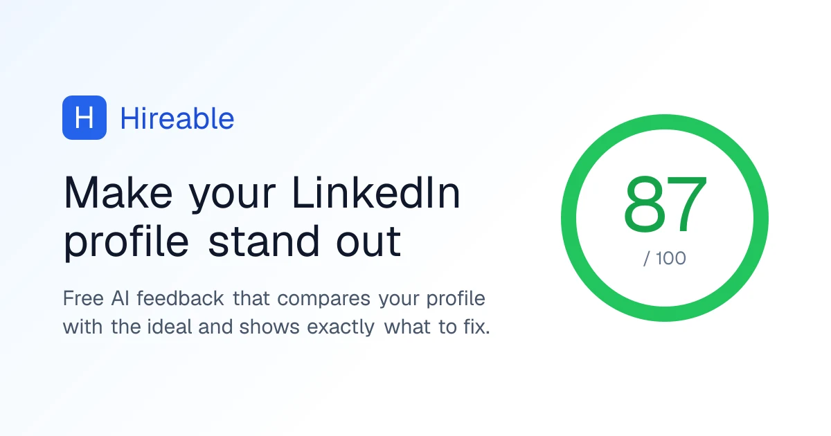 Hireable preview