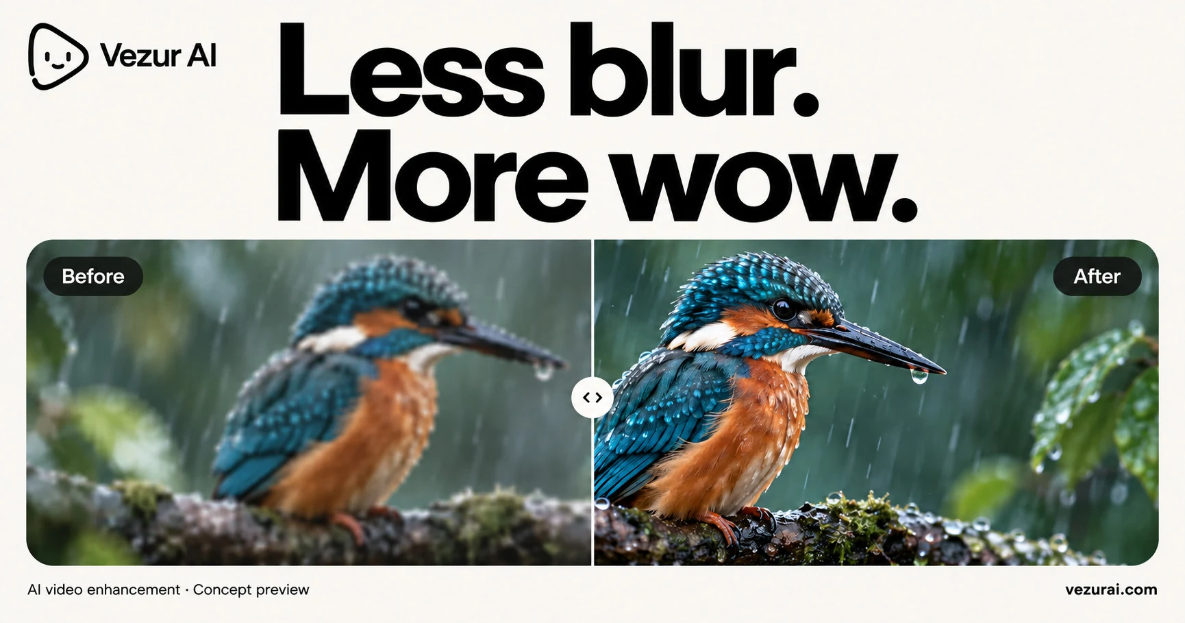 Vezur AI Video Quality Enhancer preview