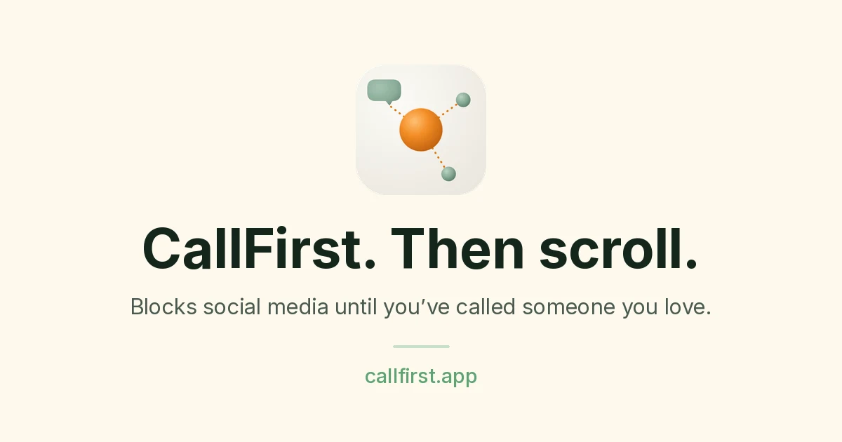 CallFirst preview