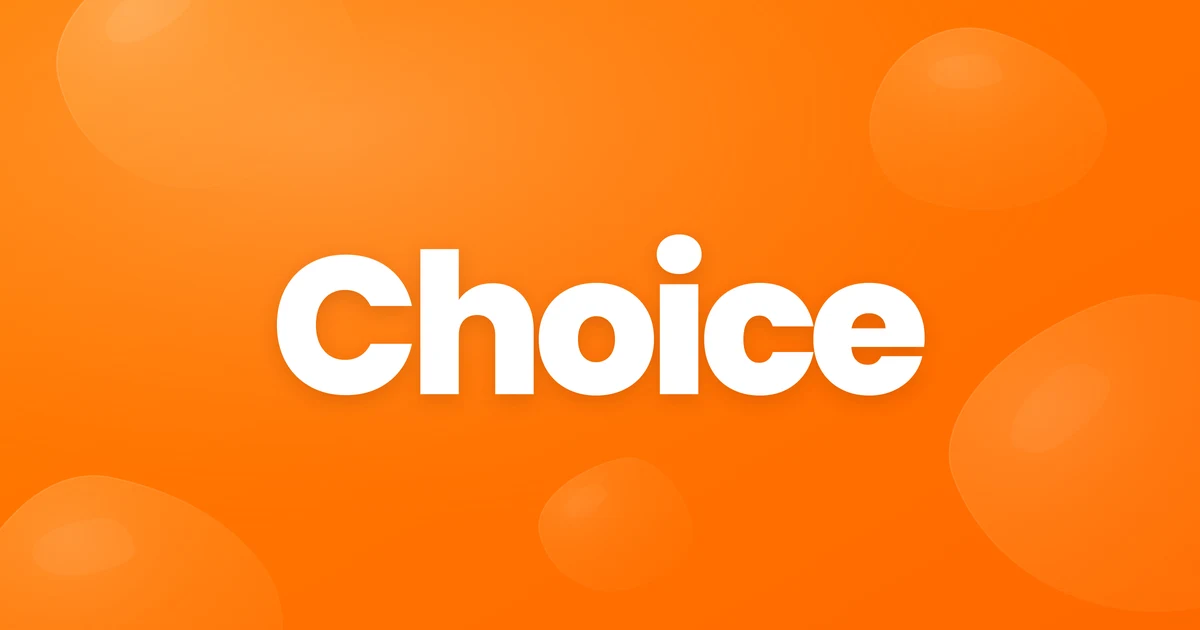 Choice preview