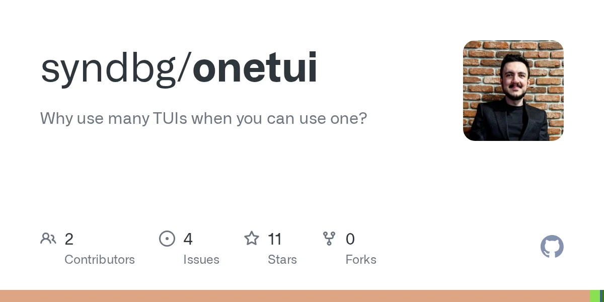 OneTUI preview