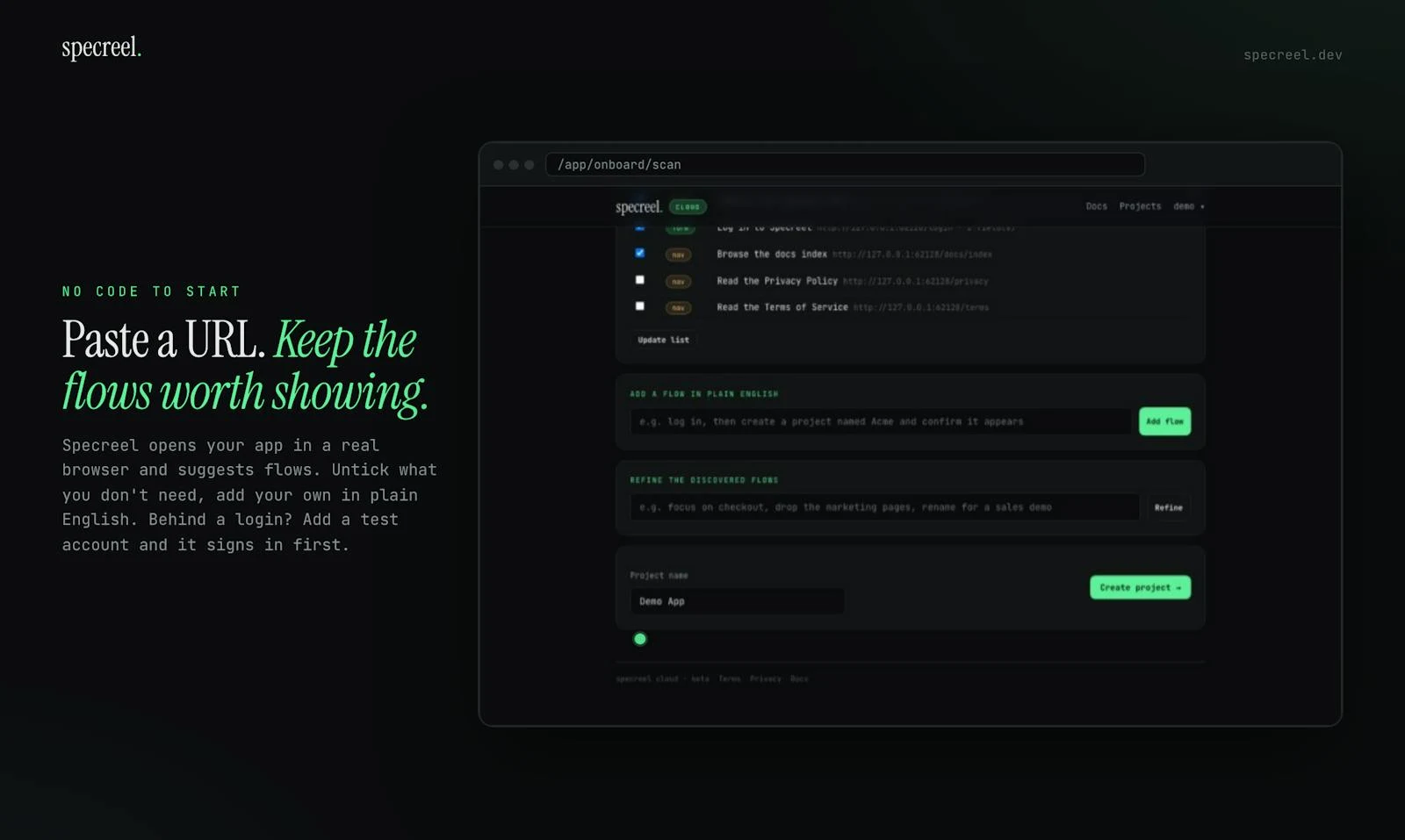 Specreel screenshot 4