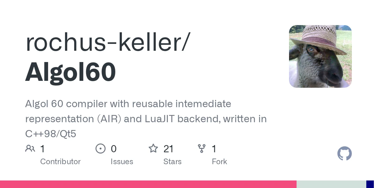 Algol60 Compiler preview