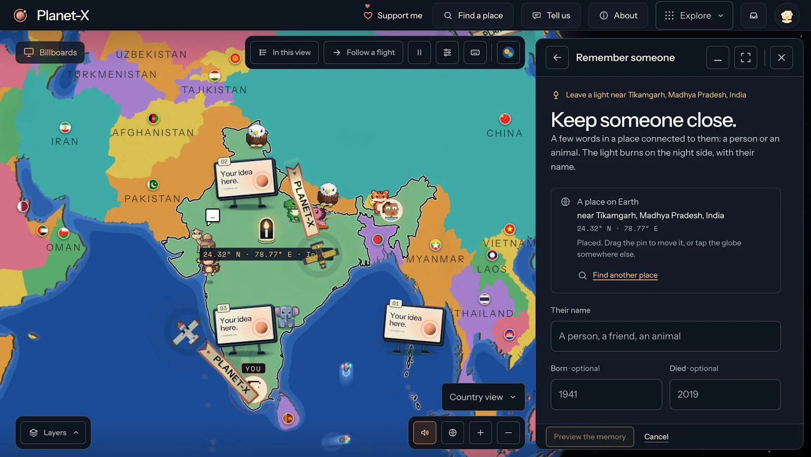 Planet-X screenshot 1
