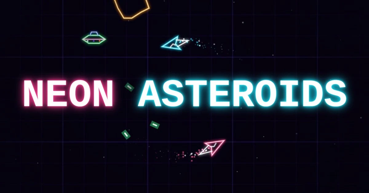 Neon Asteroids preview