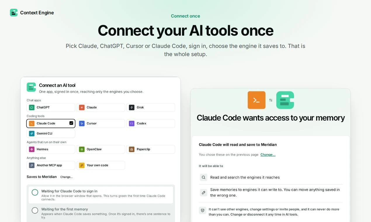 Context Engine screenshot 2