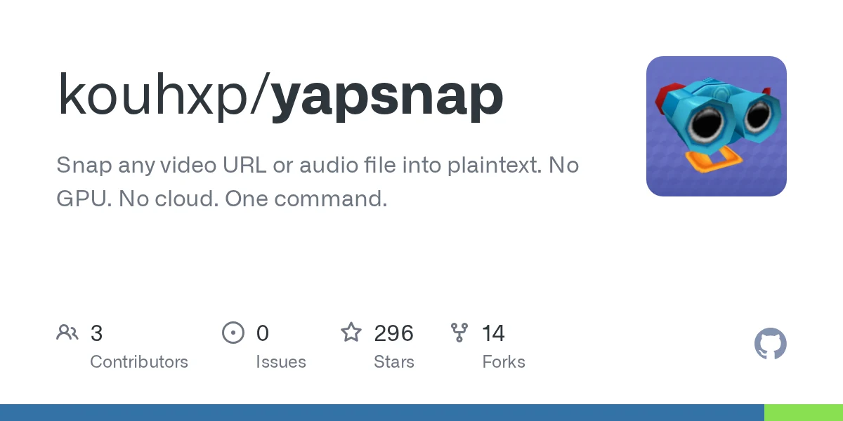 Yapsnap preview