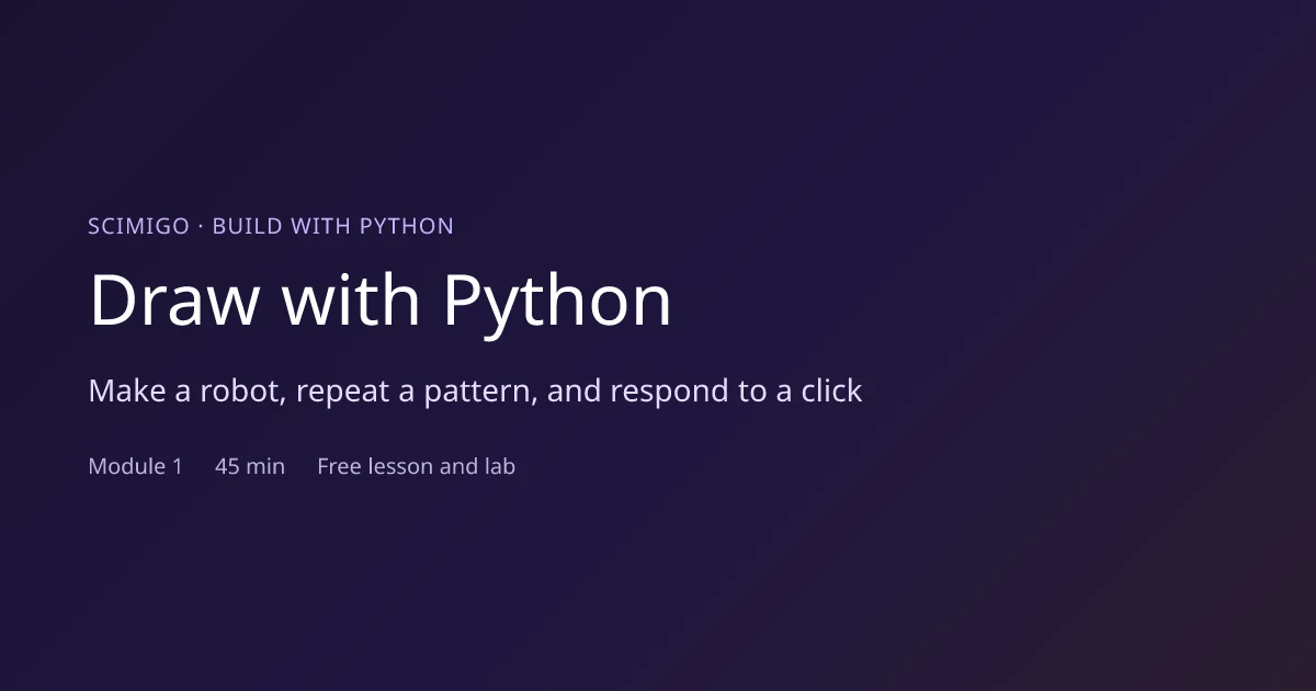Build with Python preview