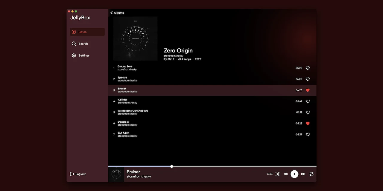 JellyBoxPlayer preview
