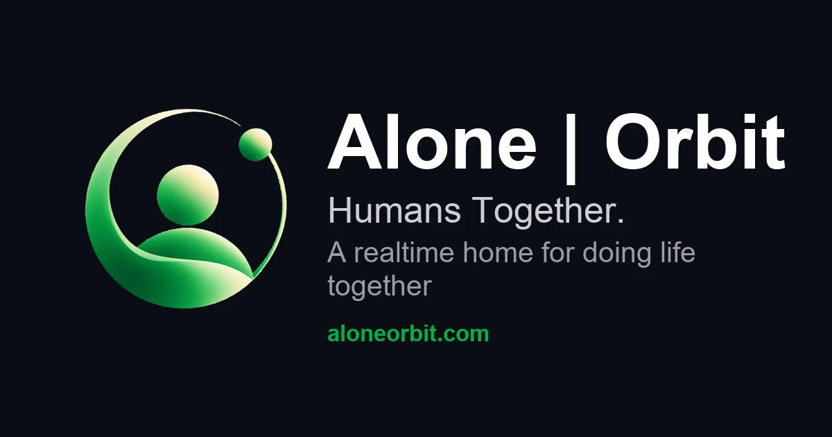 Alone | Orbit preview