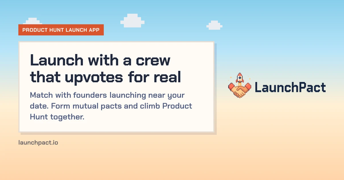 LaunchPact preview