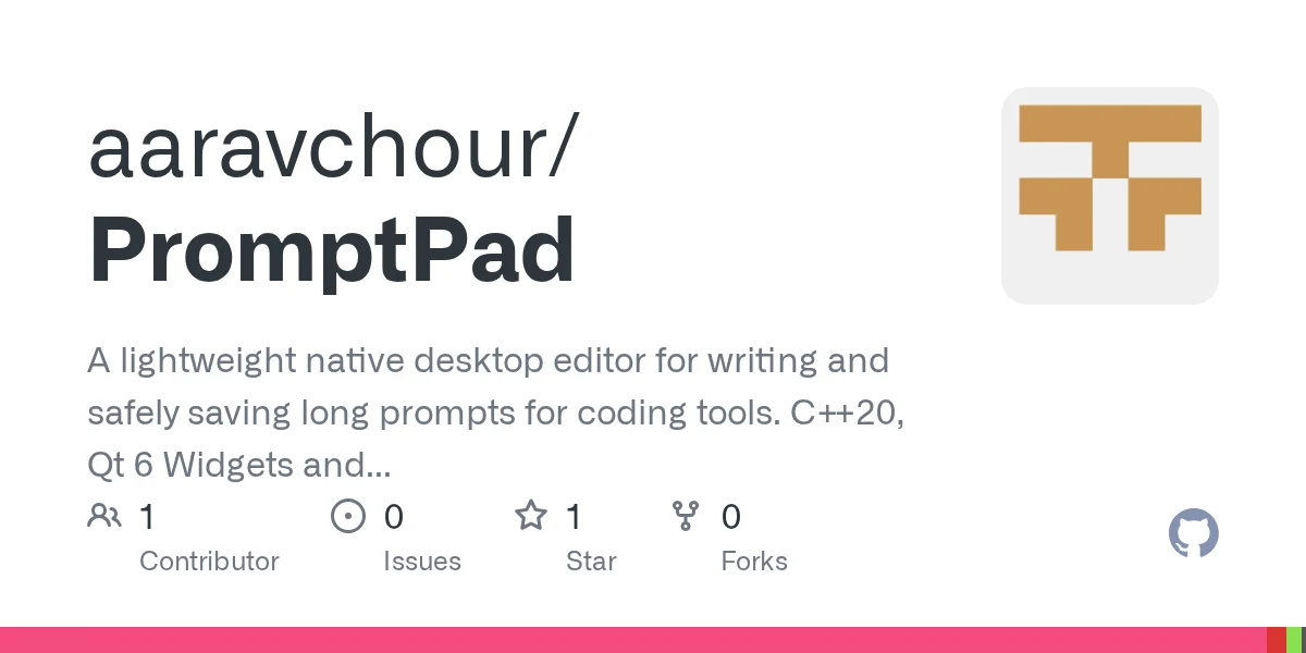 PromptPad preview