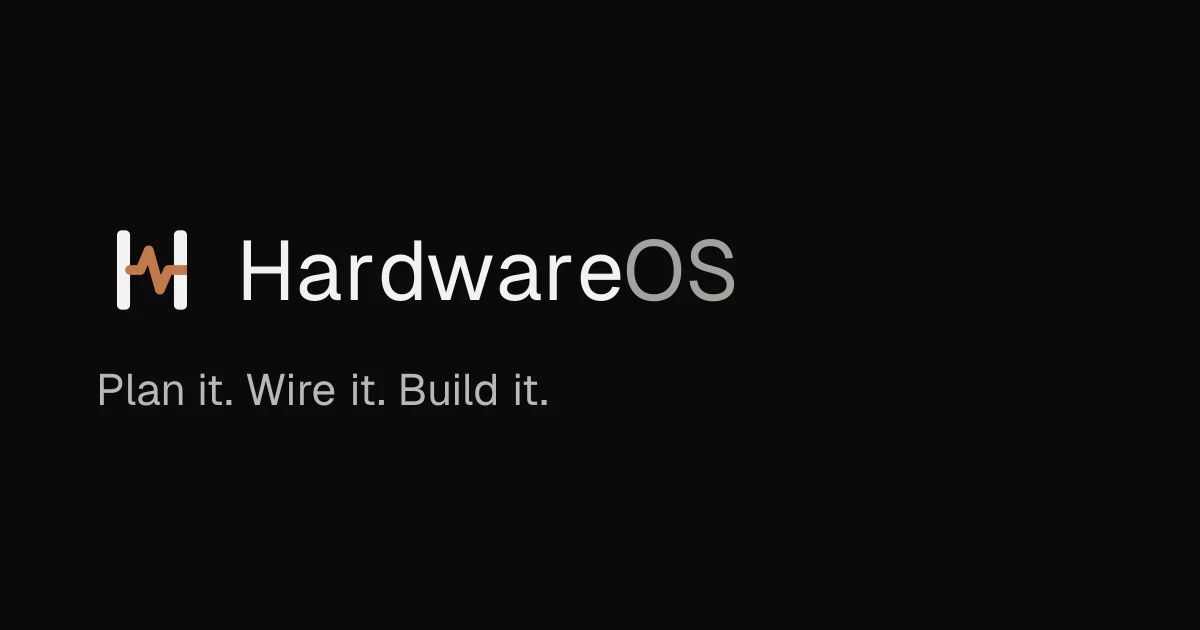 HardwareOS preview