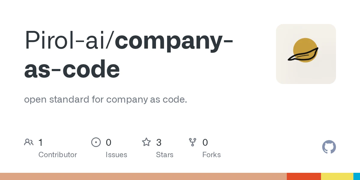 Company as Code preview
