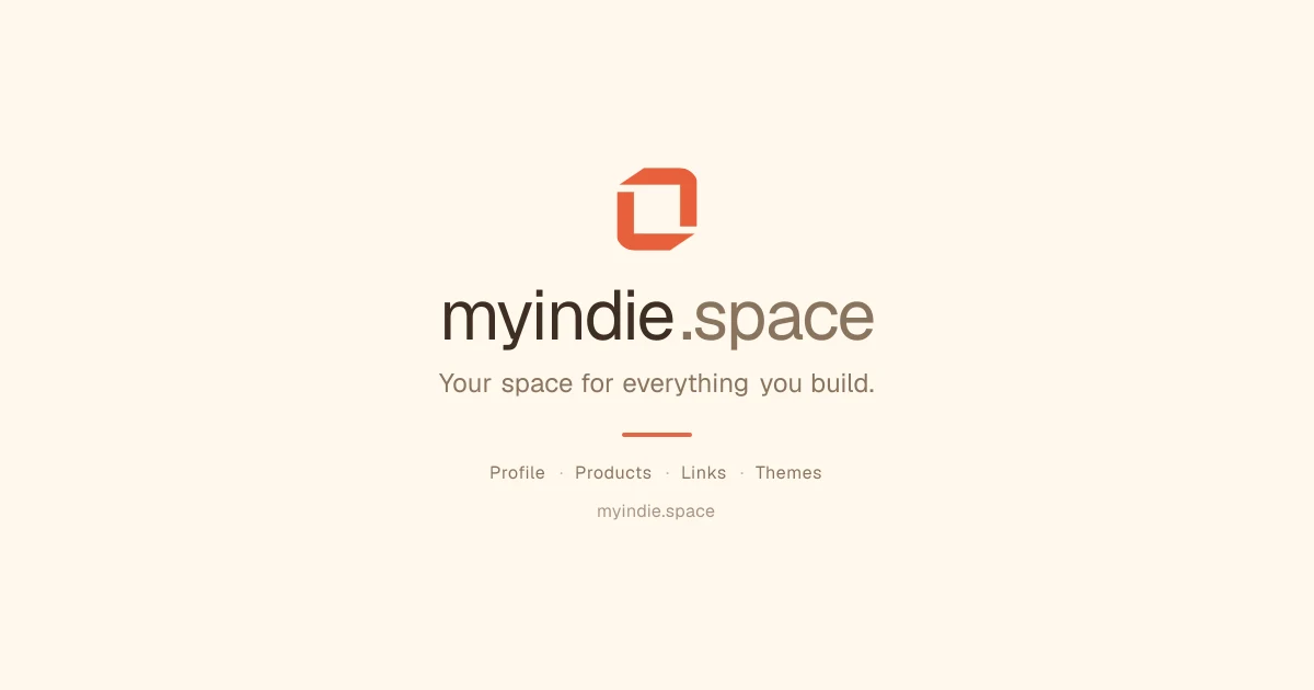 MyIndieSpace preview
