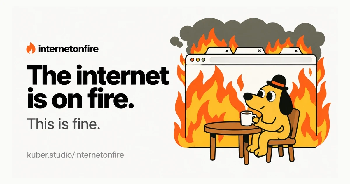 The Internet Is on Fire preview