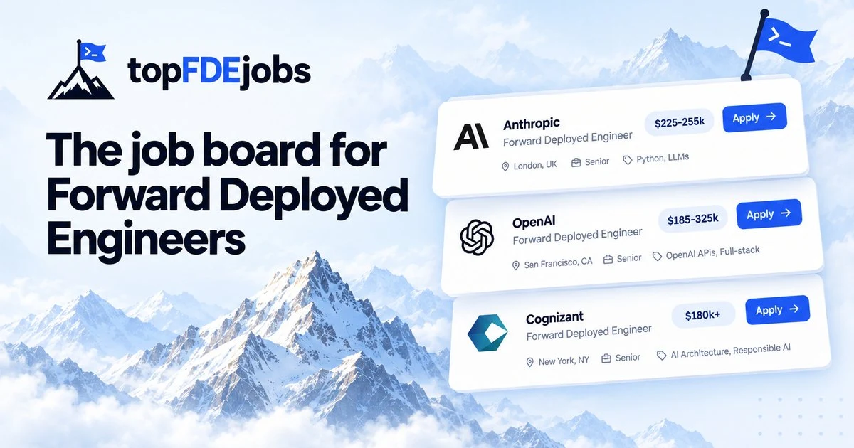 Top FDE Jobs preview