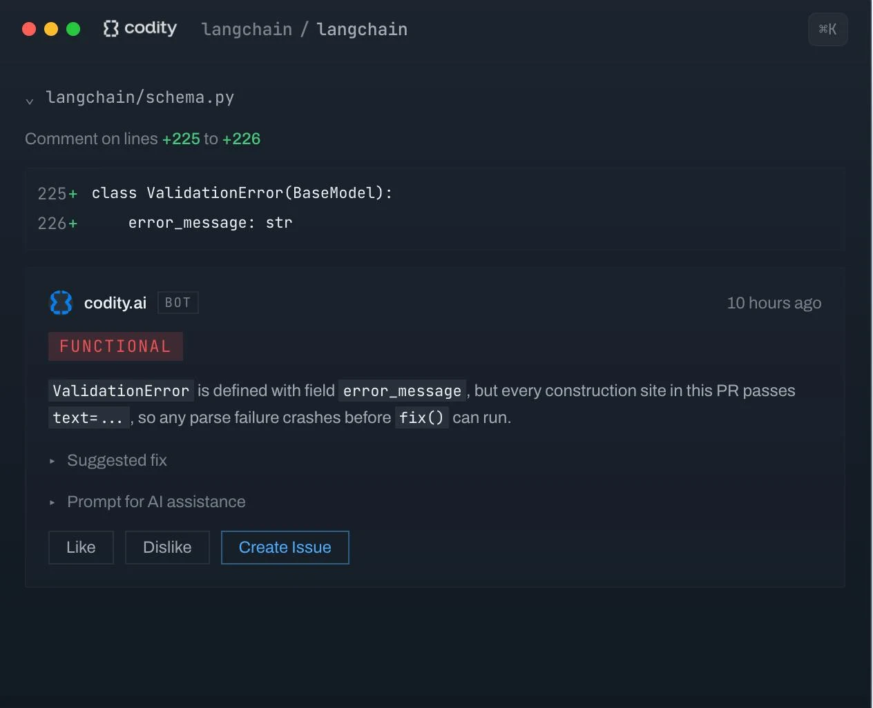 Codity screenshot 2