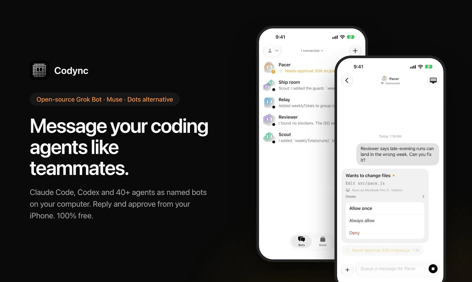Codync screenshot 1