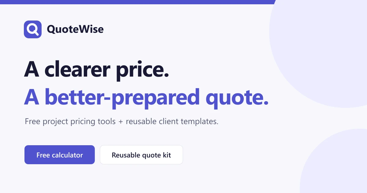 QuoteWise preview