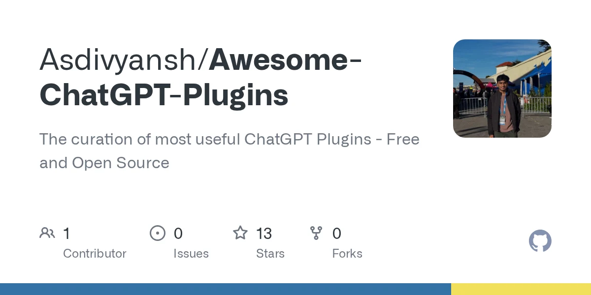 Awesome ChatGPT Plugins preview