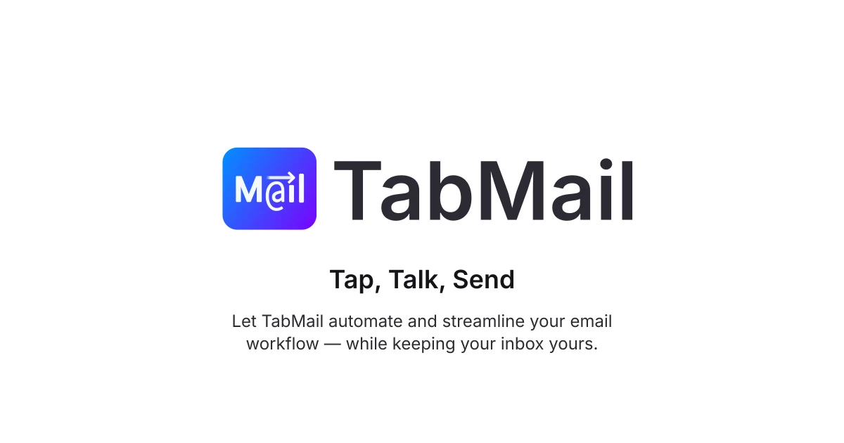 TabMail preview
