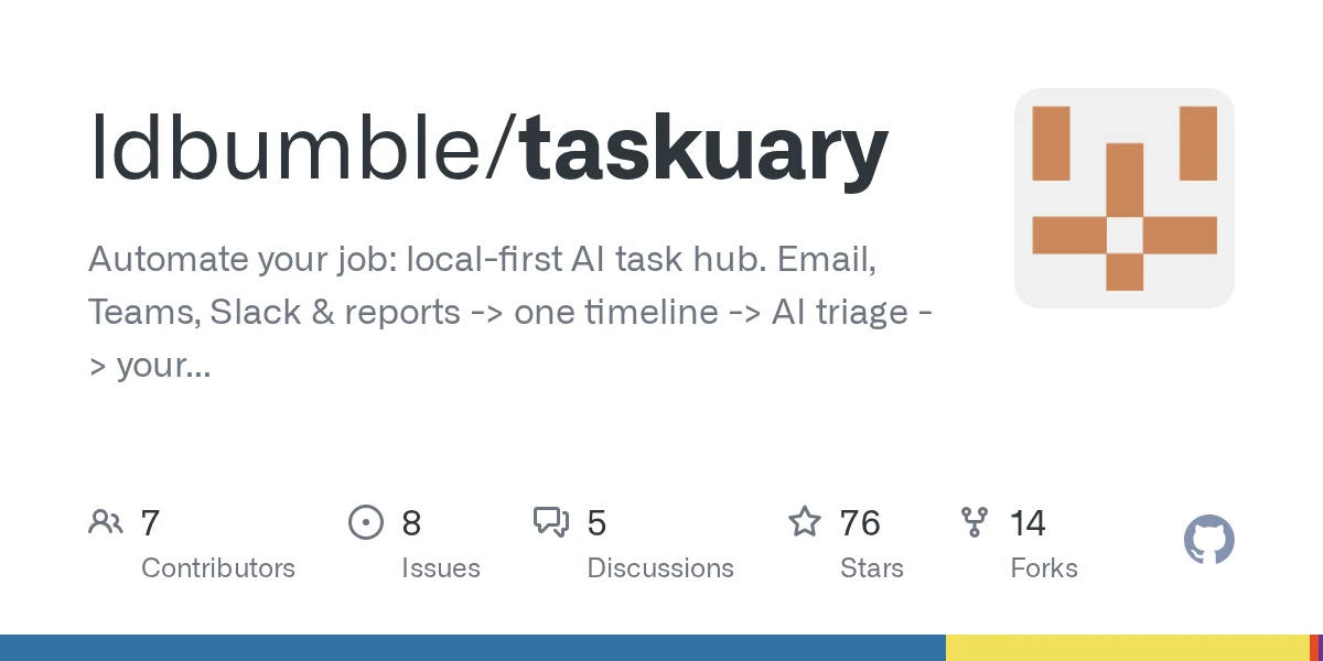 Taskuary preview